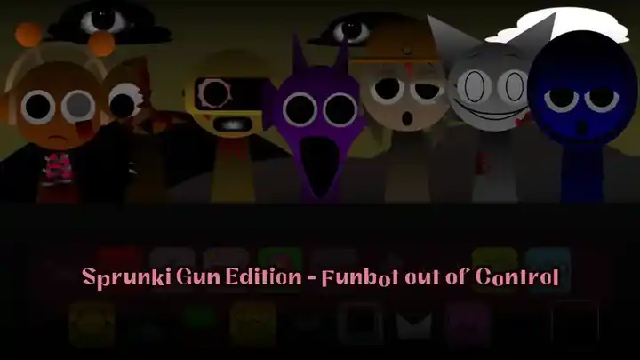 Sprunki Gun Edition - Funbot out of Control