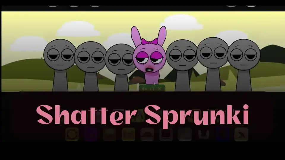 Shatter Sprunki: Beatbox Remix Game - Craft Fractured Rhythms in Shatter Sprunki