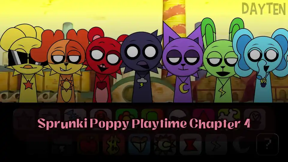 Sprunki Poppy Playtime Chapter 4