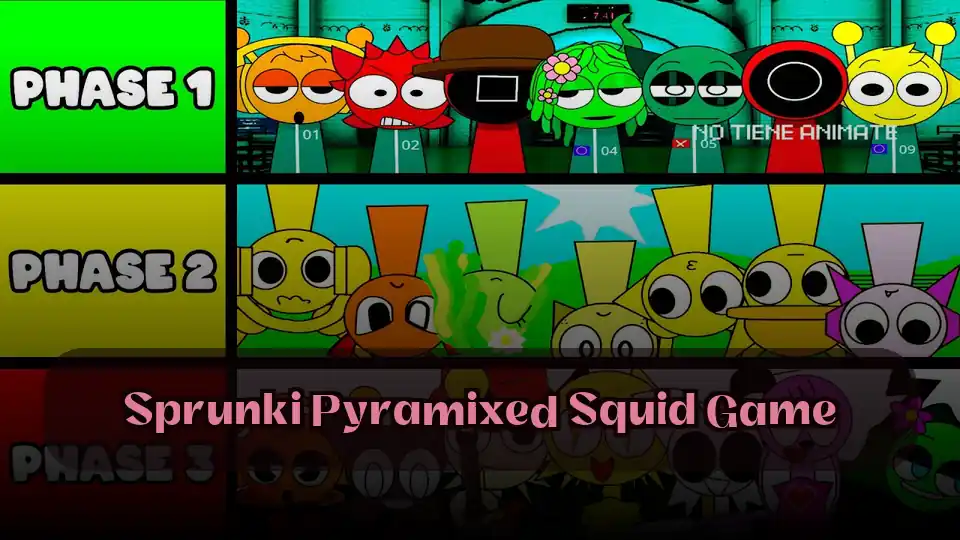 Sprunki Pyramixed Squid Game: Create Sprunki Pyramixed Squid Game Rhythms