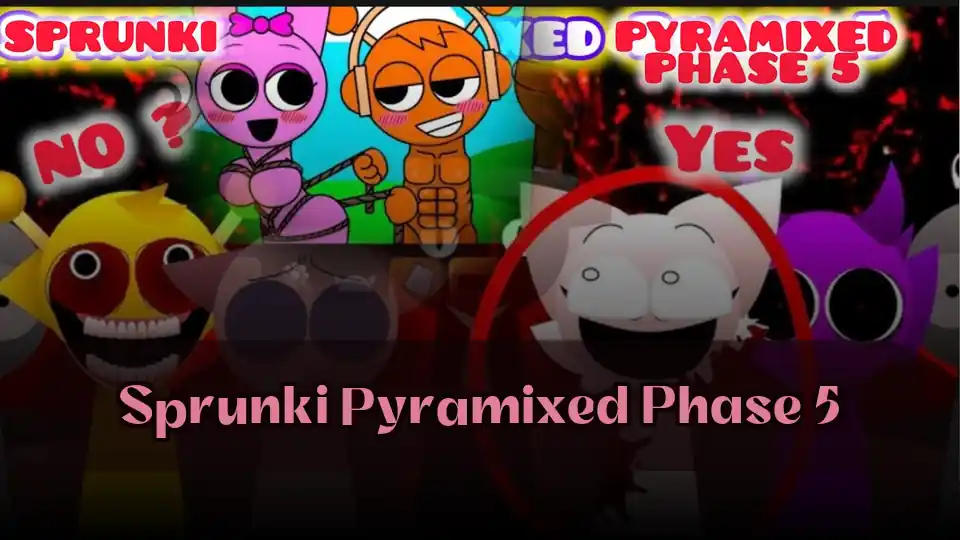 Sprunki Pyramixed Phase 5: Sprunki Pyramixed Phase 5 Puzzle Adventure