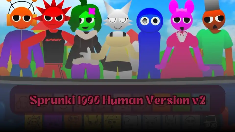 Sprunki 1996 Human Version v2: Sprunki 1996 Human Version v2 Game | Spunky Play