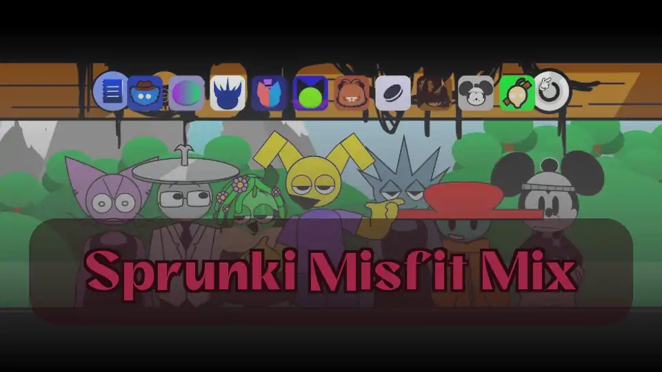 Sprunki Misfit Mix：Sprunki Misfit Mix 遊戲 | Spunky Play