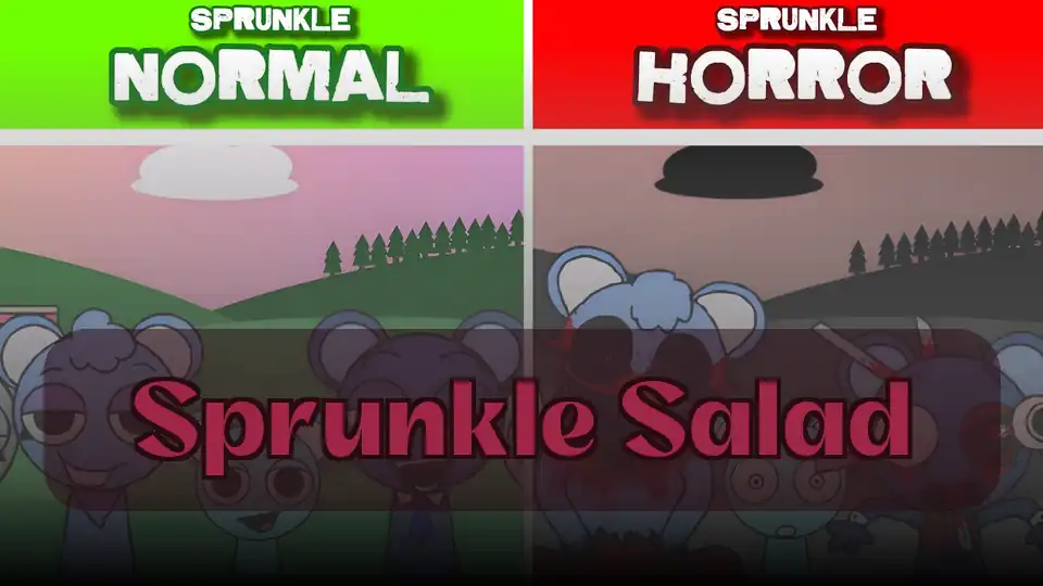 Sprunkle Salad: Jeu Sprunkle Salad | Spunky Play