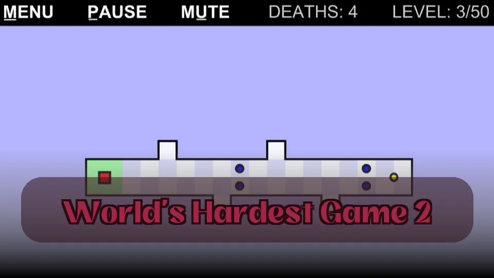 World's Hardest Game 2: World's Hardest Game 2 Game | Spunky Play
