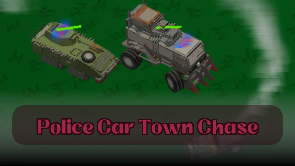 Police Car Town Chase: Police Car Town Chase Game | Spunky Play