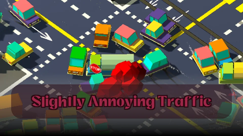 略微恼人的交通:略微恼人的交通游戏 | Spunky Play