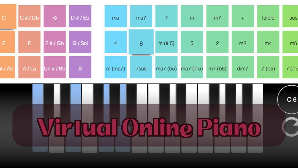 バーチャルオンラインピアノ: バーチャルオンラインピアノゲーム | Spunky Play