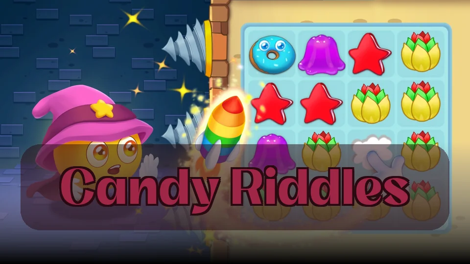 Candy Riddles: Candy Riddles Spiel | Spunky Play