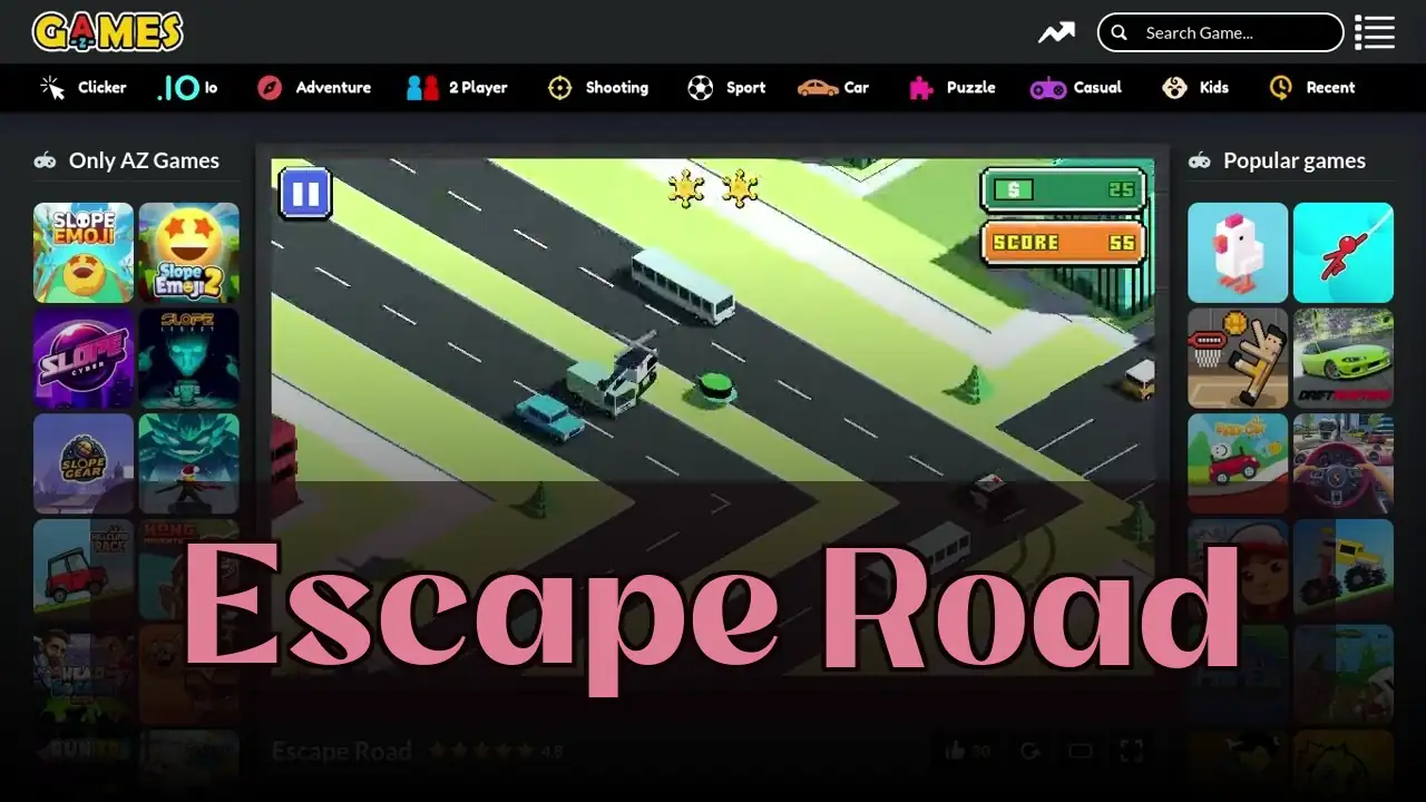 Escape Road: Experience the Thrill of Escape Road on Spunky Play