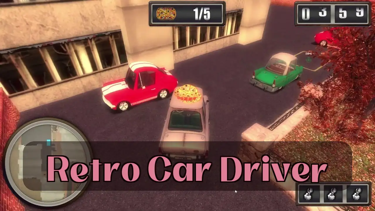 Retro Car Driver: Play Retro Car Driver Racing Game Online