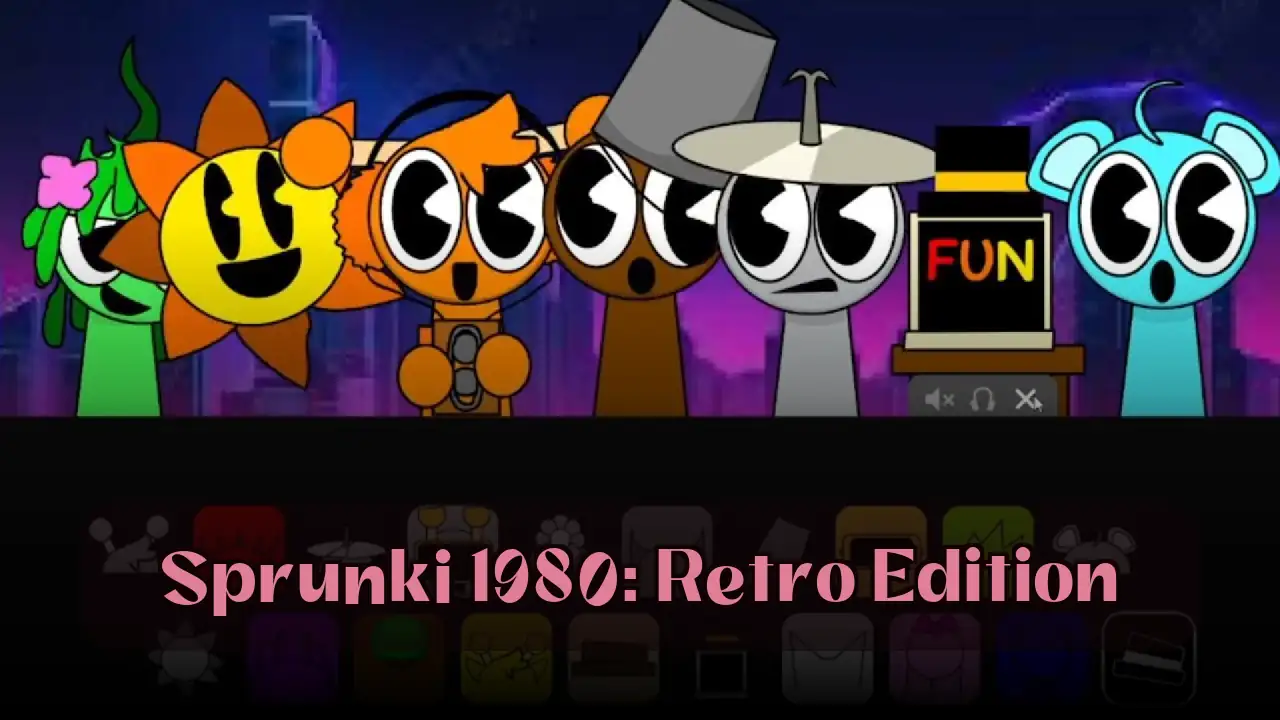 Sprunki 1980: Retro Edition: Play Sprunki 1980: Retro Edition on Spunky Play