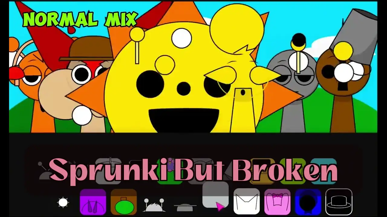 Sprunki But Broken: Sprunki But Broken究極の音楽GameをPlay