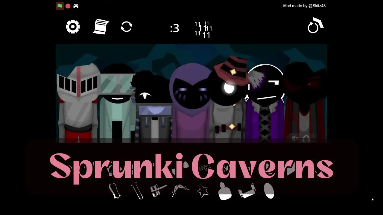 Sprunki Caverns: Play Sprunki Caverns on Spunky Play