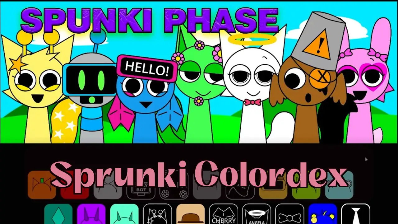 Sprunki Colordex: Master Color Mixing in Sprunki Colordex Game