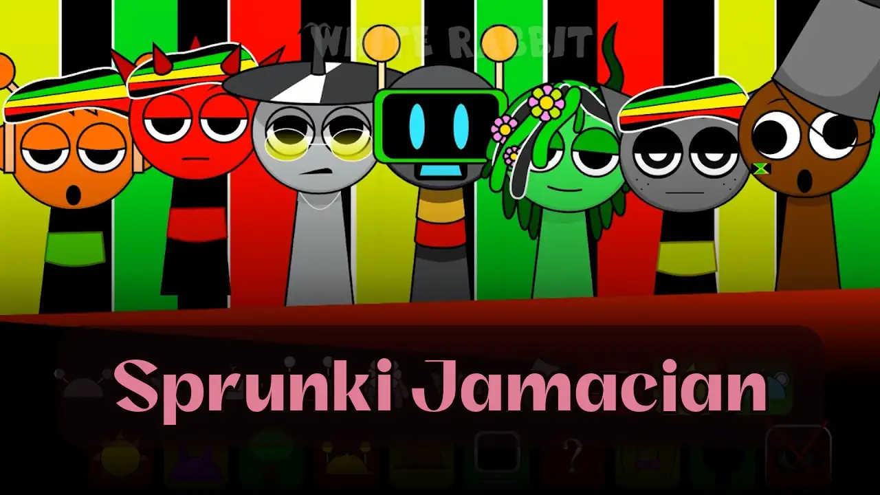 Sprunki Jamacian: Tauche ein in die rhythmische Welt von Sprunki Jamacian auf Spunky Play