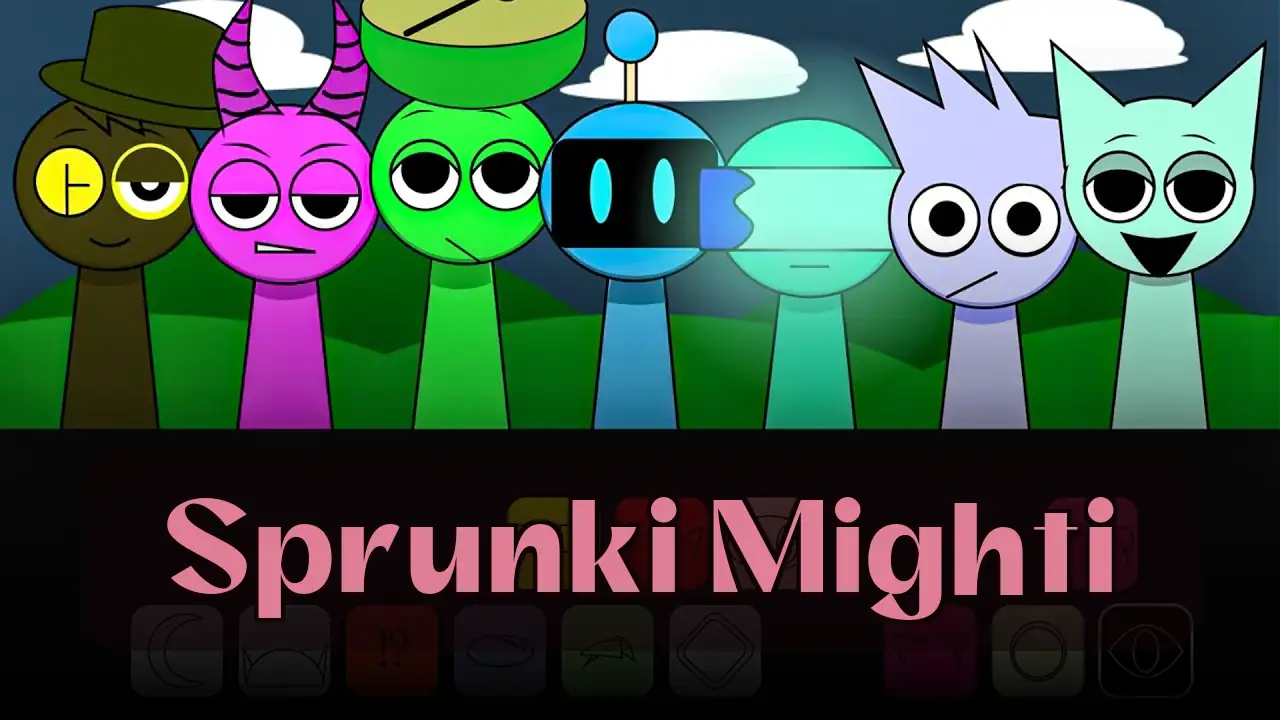 Sprunki Mighti: Erlebe das Musikspiel Sprunki Mighti auf Spunky Play