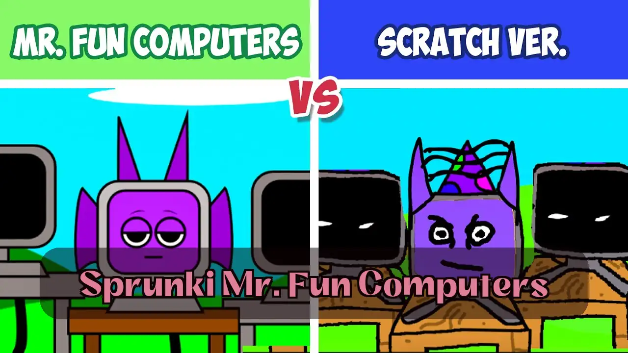 Sprunki Mr. Fun Computers: Play Online Musical Computers Game