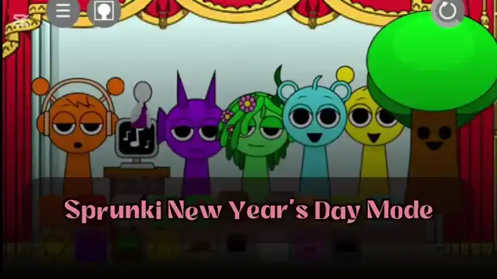 Sprunki New Year's Day Mode