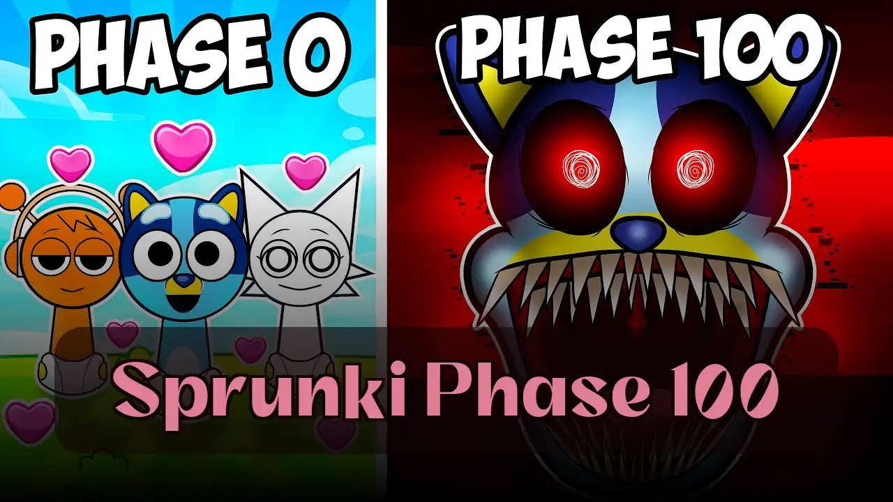 Sprunki Phase 100 : Jouez à Sprunki Phase 100 sur Spunky Play