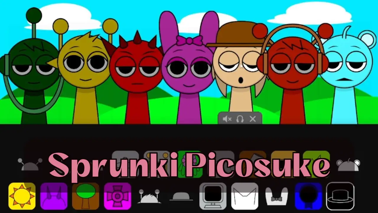 Sprunki Picosuke: Spiele Sprunki Picosuke auf Spunky Play