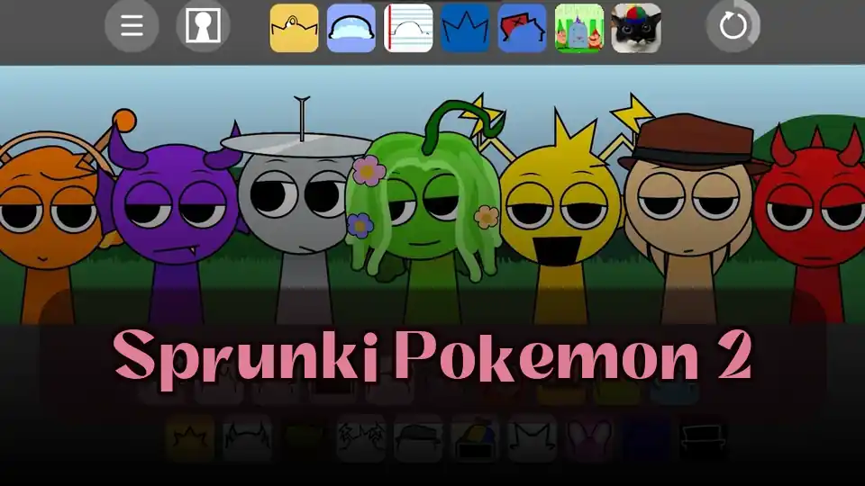 Sprunki Pokemon 2: Create Music with Sprunki Pokemon 2