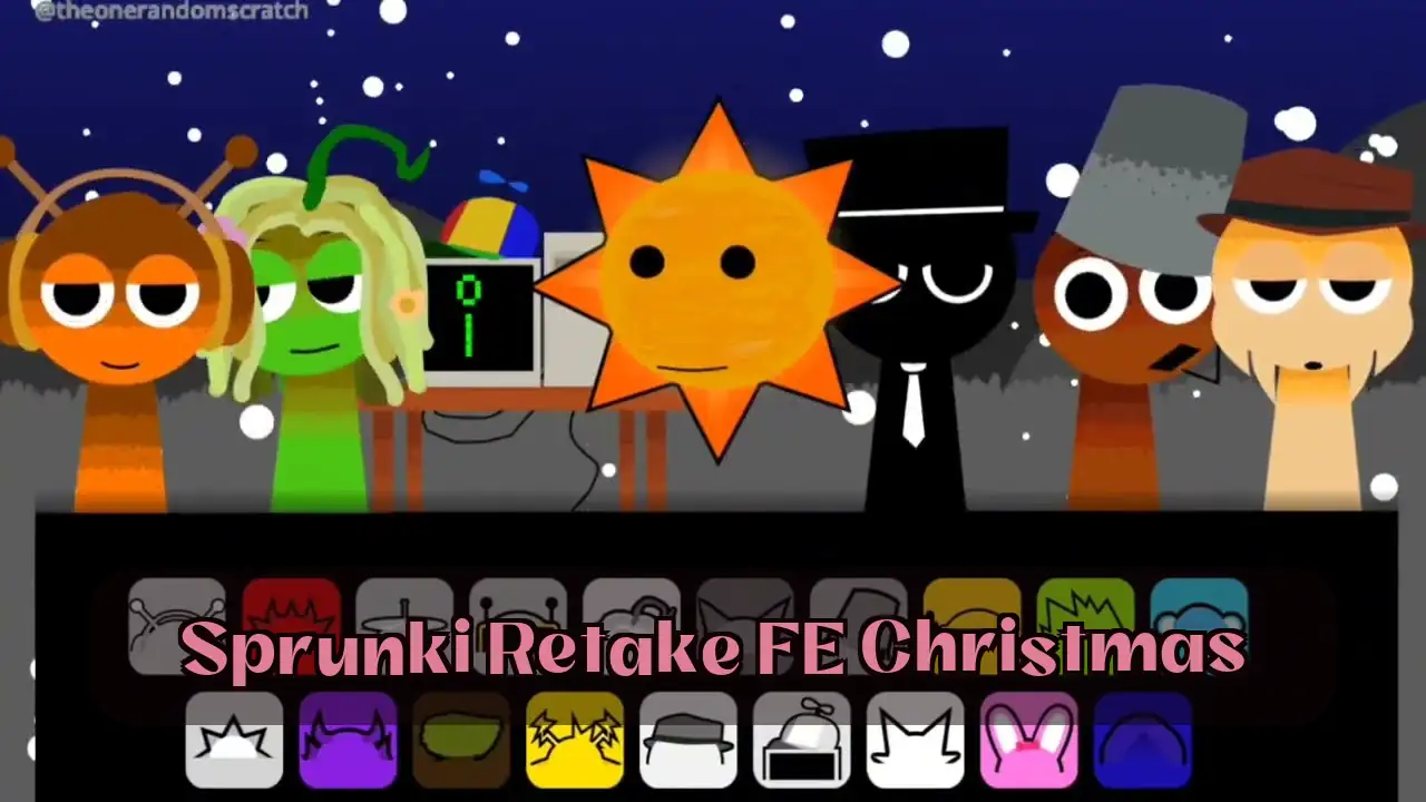 Sprunki Retake FE Christmas: Play Sprunki Retake FE Christmas Now