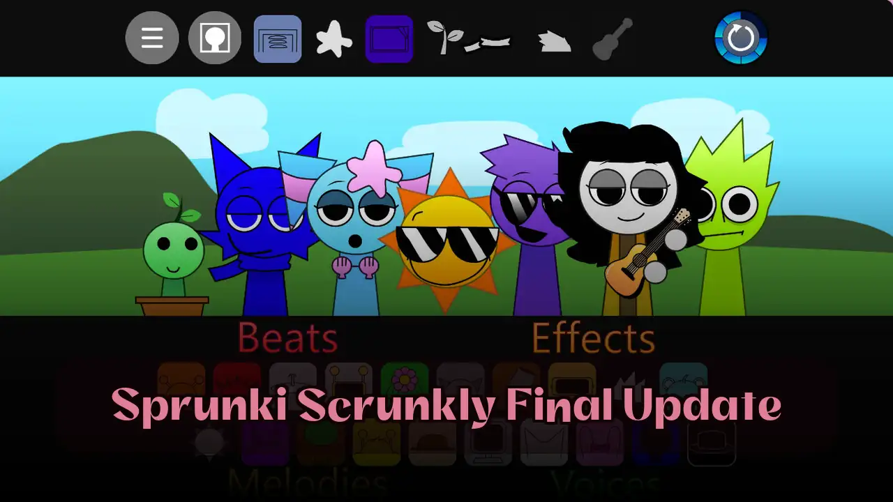 Sprunki Scrunkly Final Update : Jouez à Sprunki Scrunkly Final Update sur Spunky Play