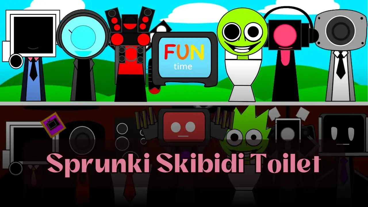 Sprunki Skibidi Toilet: Tauche ein in das Spunky Play Spiel von Sprunki Skibidi Toilet