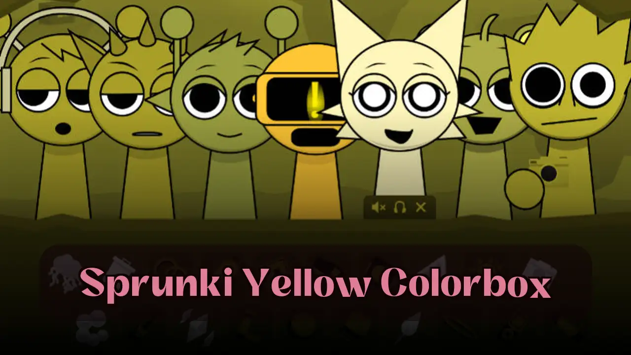 Sprunki Yellow Colorbox: Play Sprunki Yellow Colorbox on Spunky Play